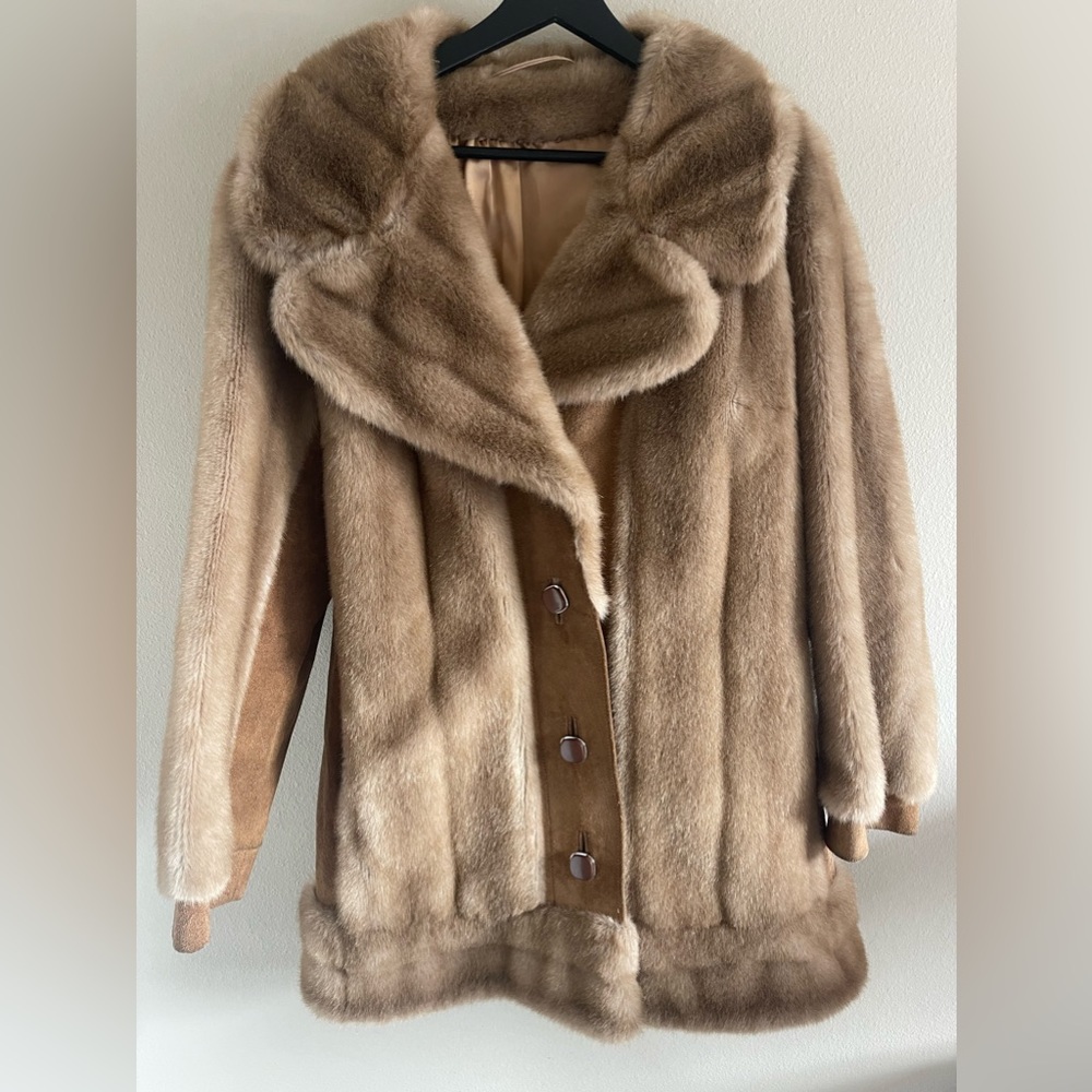 Vintage Womans Tissavel Fur Coat - France